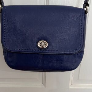 Coach Cobalt Blue Crossbody Bag